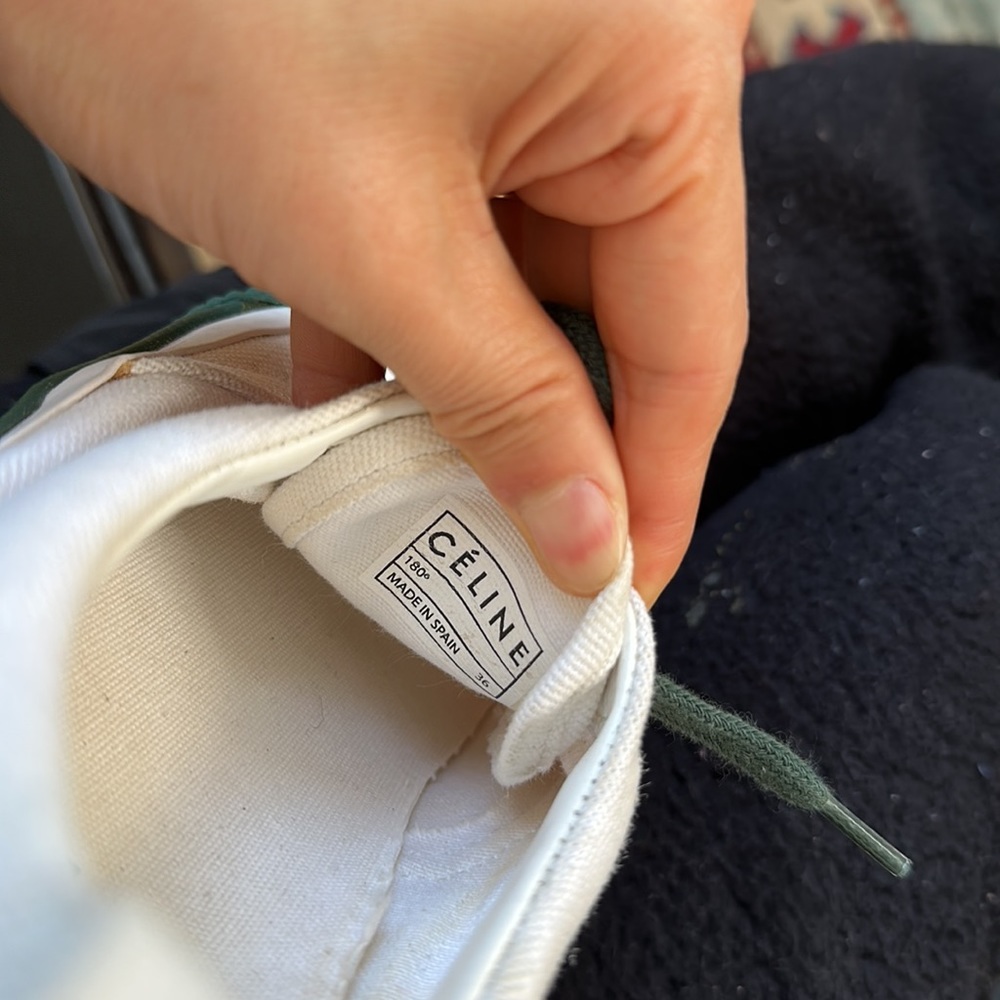 Celine white shoes. Only worn twice. Size 36(6) - Picture 6 of 6
